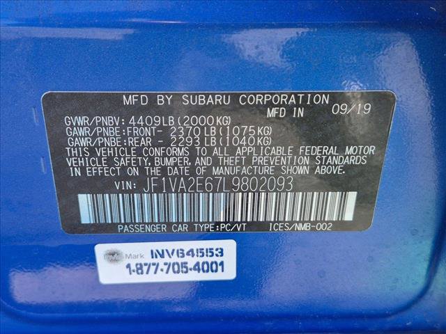 Used 2020 Subaru WRX STI AWD/4WD image 24