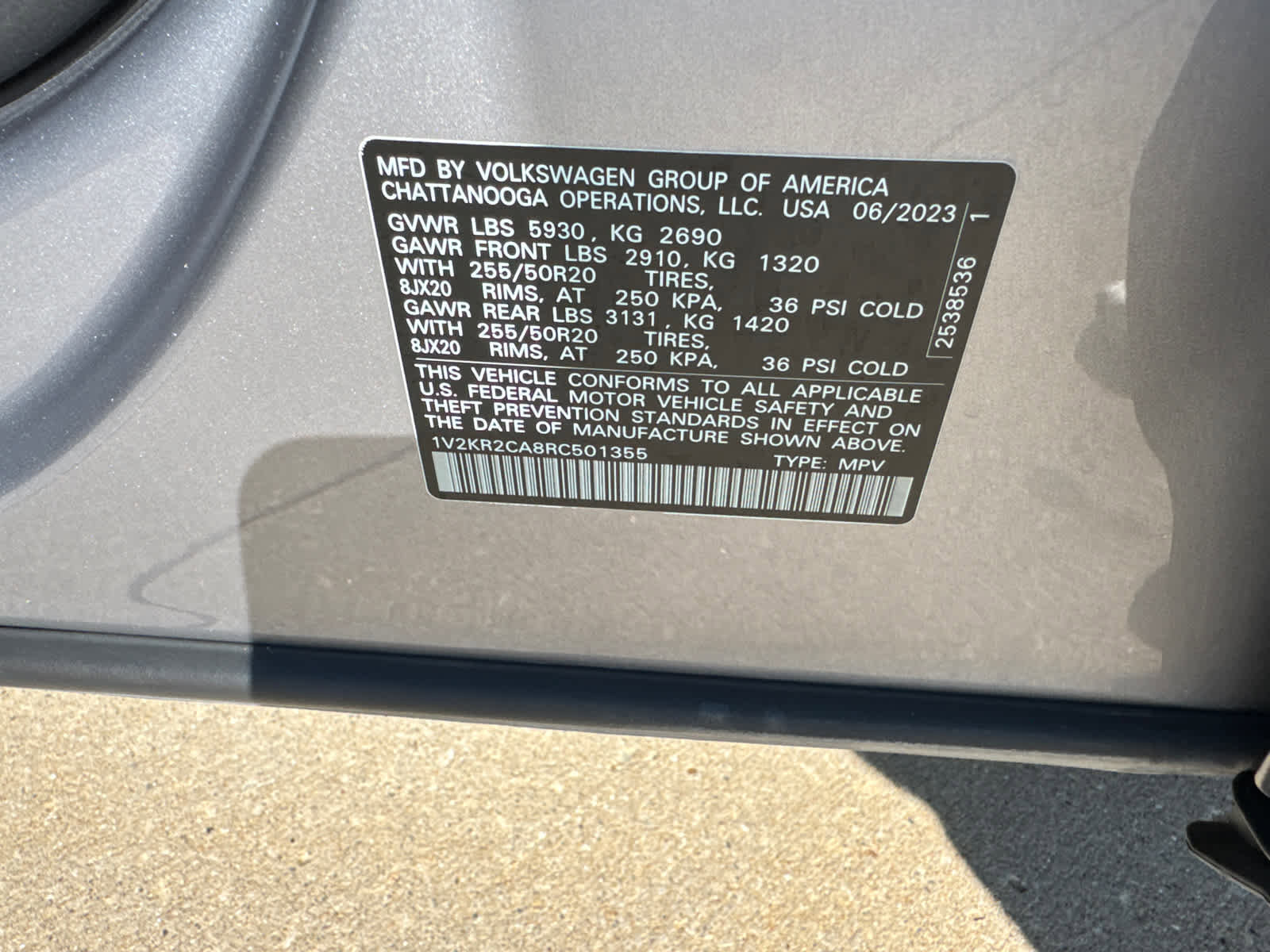 Certified 2024 Volkswagen Atlas SE image 22