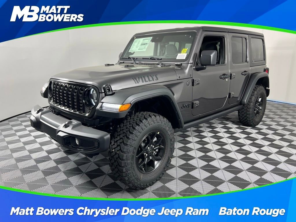 New 2025 Jeep Wrangler Willys