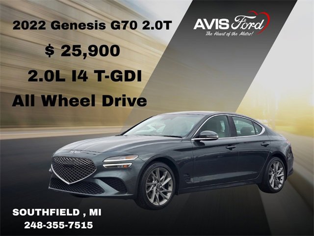 Used 2022 Genesis G70 2.0T