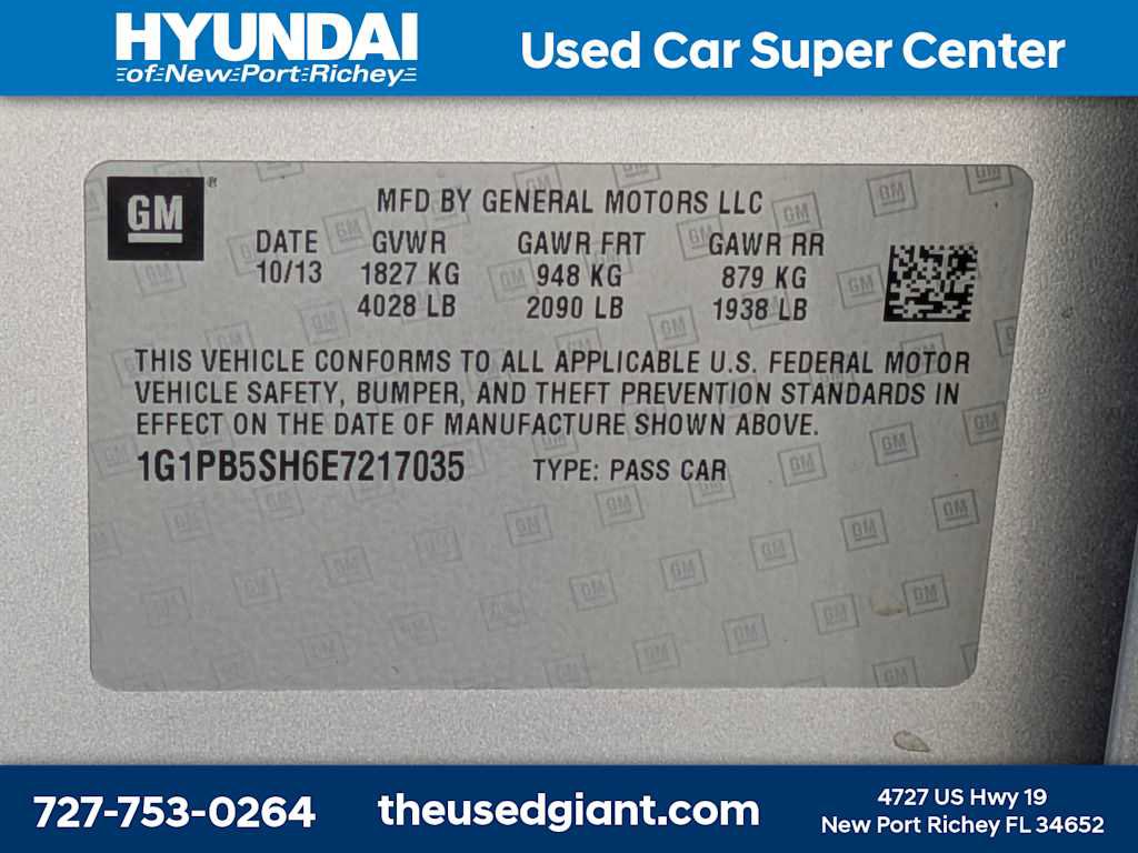 Used 2014 Chevrolet Cruze LS image 27