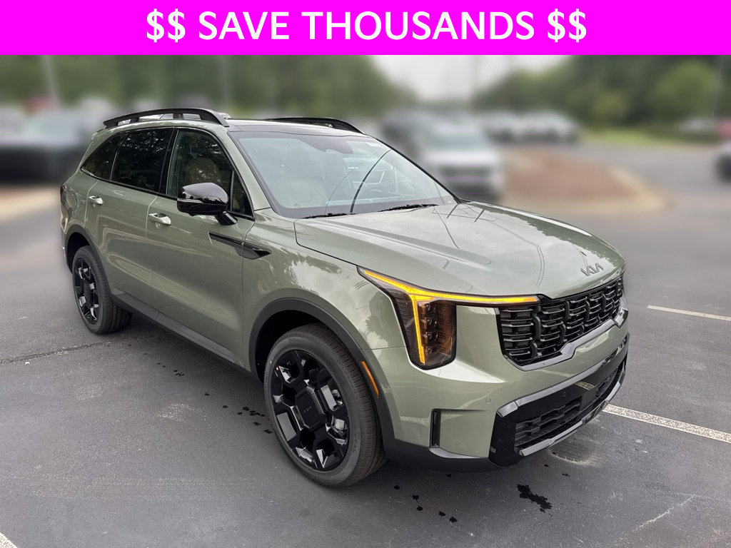 New 2026 Kia Sorento SX Prestige w/ Olive Brown Leather Package