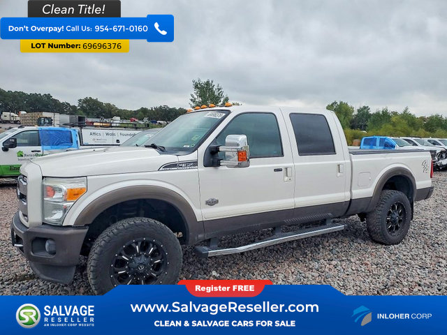 Used 2015 Ford F350 King Ranch w/ Snow Plow Prep Package AWD/4WD image 1