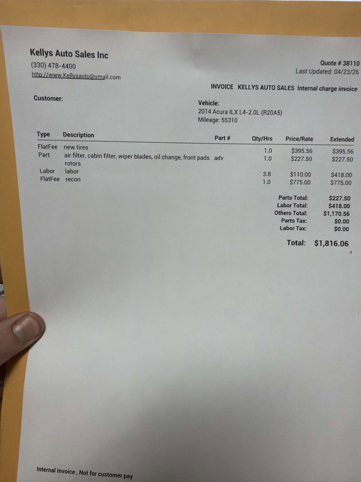 Used 2014 Acura ILX FWD image 26