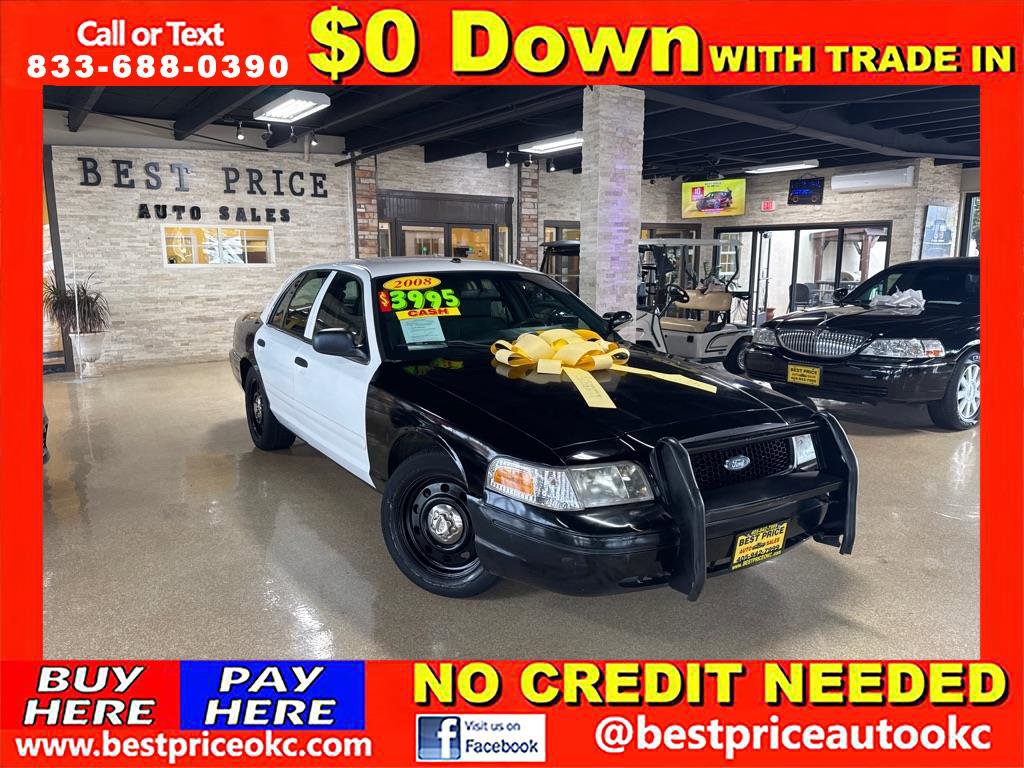 Used 2008 Ford Crown Victoria Police Interceptor
