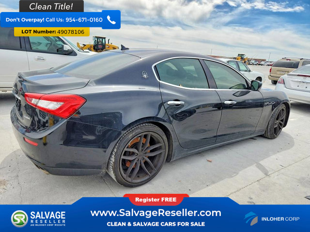 Used 2014 Maserati Ghibli S Q4 AWD/4WD image 4