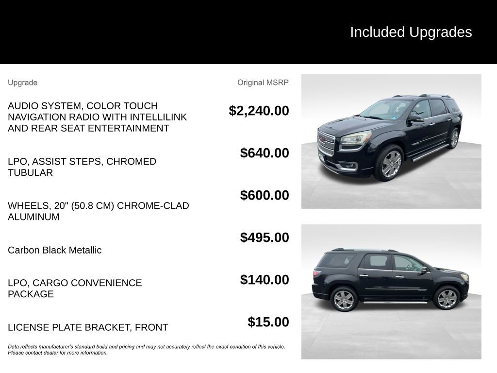 Used 2014 GMC Acadia Denali AWD/4WD image 10