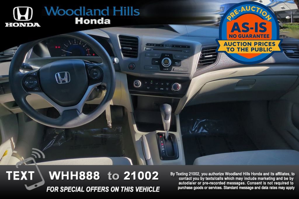 Used 2012 Honda Civic HF image 18