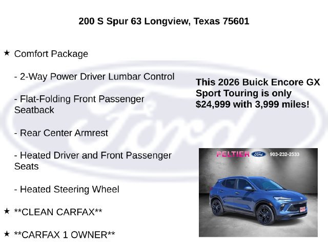 Used 2026 Buick Encore GX Sport Touring w/ Advanced Technology Package FWD image 10