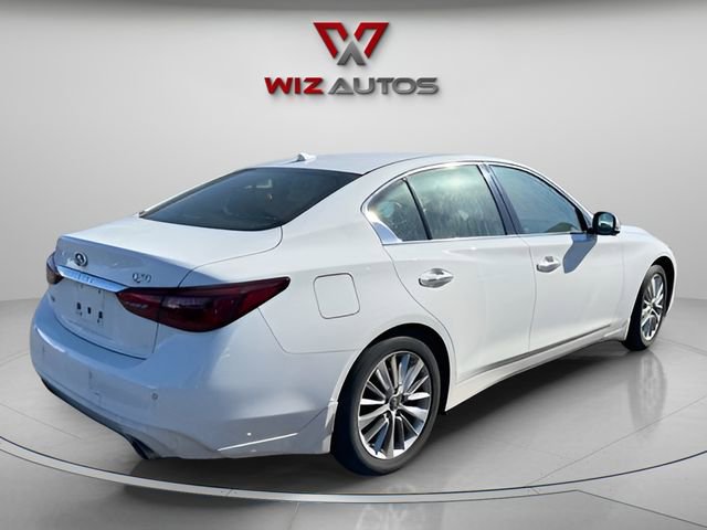 Used 2021 INFINITI Q50 Luxe w/ Cargo Package image 5