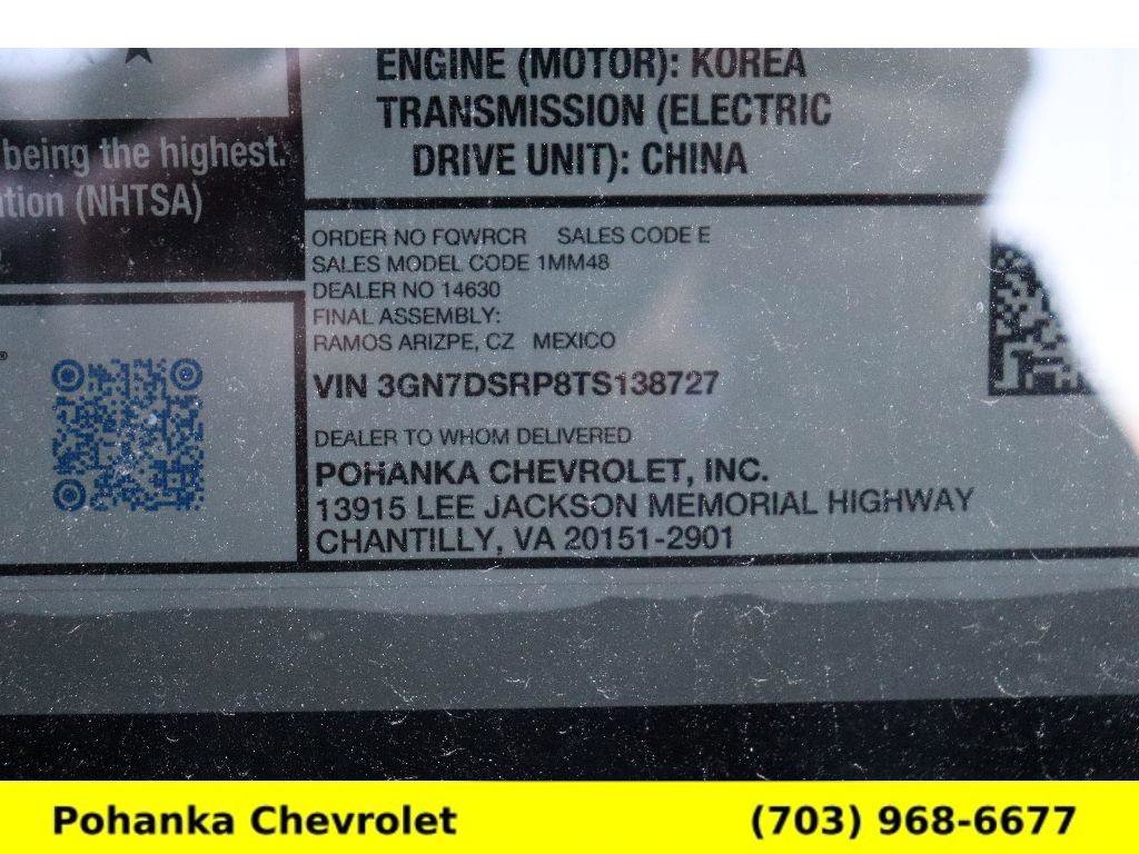 New 2026 Chevrolet Equinox EV RS FWD image 30