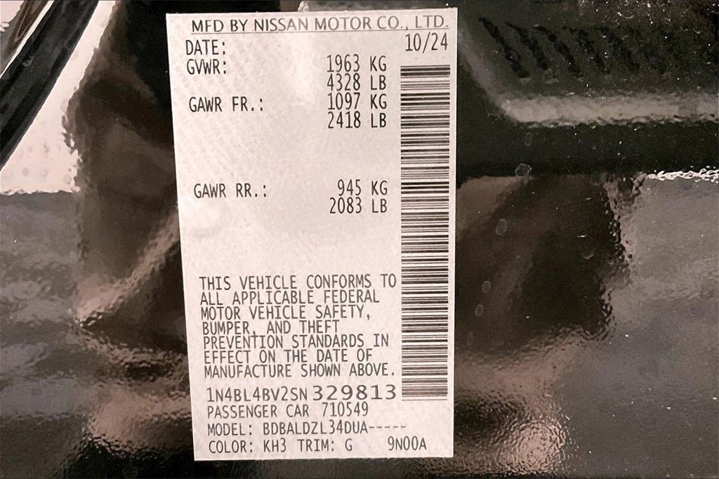 Certified 2025 Nissan Altima 2.5 S image 28