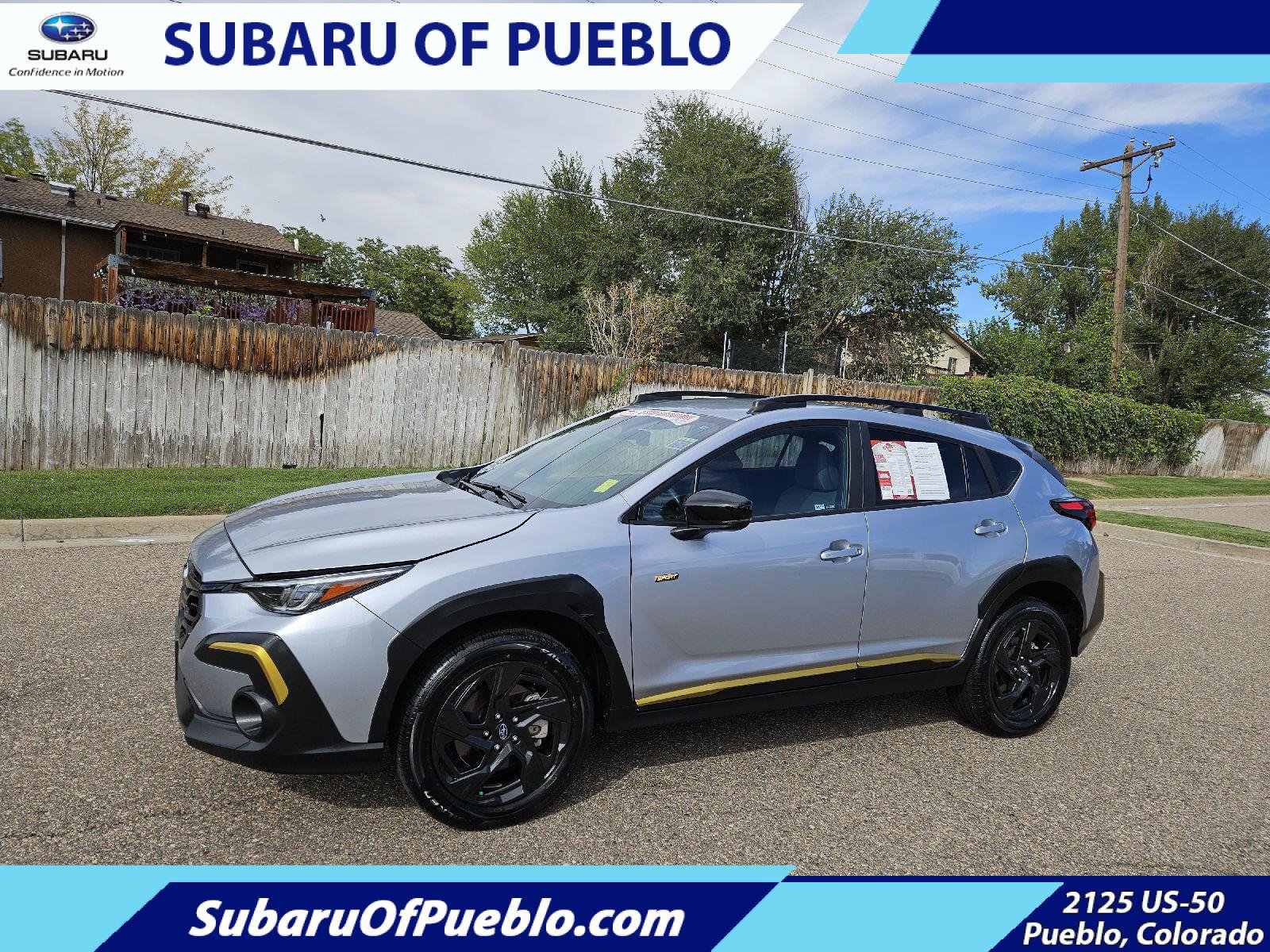 Certified 2024 Subaru Crosstrek 2.5i Sport w/ Crosstrek Mirror Package AWD/4WD image 1