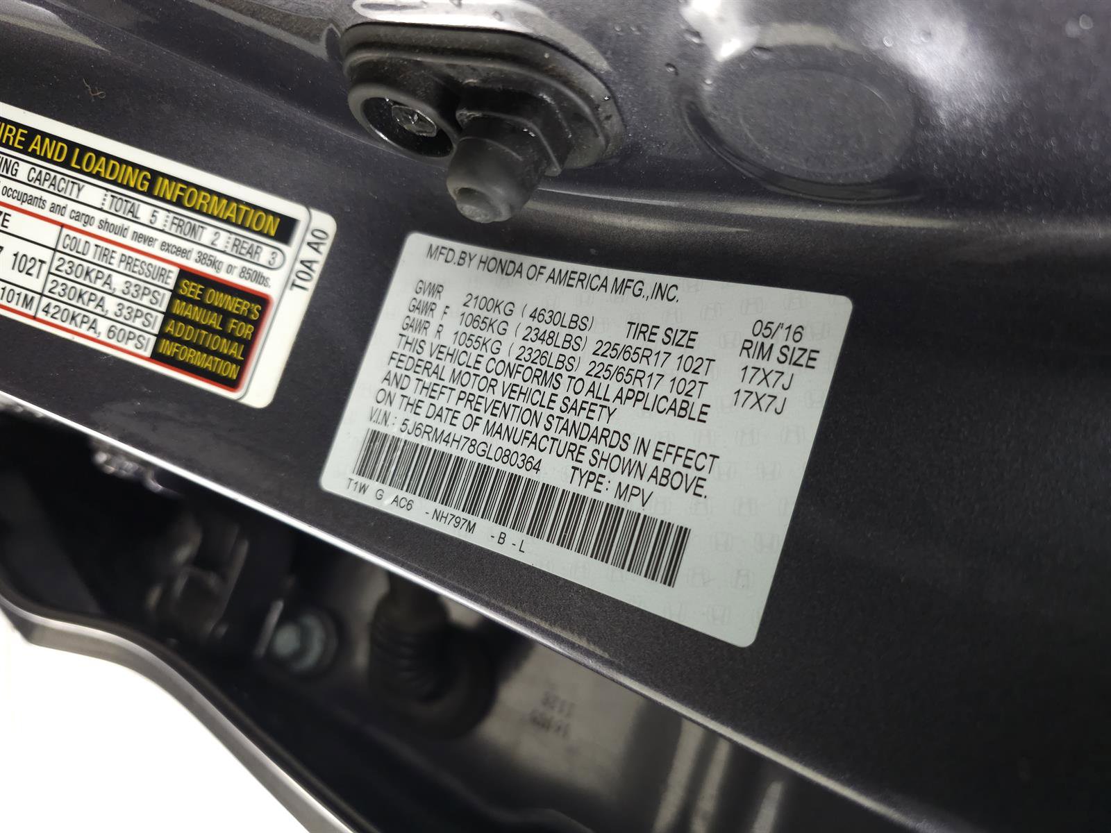 Used 2016 Honda CR-V EX-L image 30