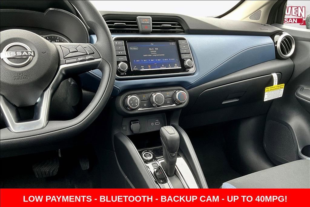New 2025 Nissan Versa SV w/ Trunk Package FWD image 6