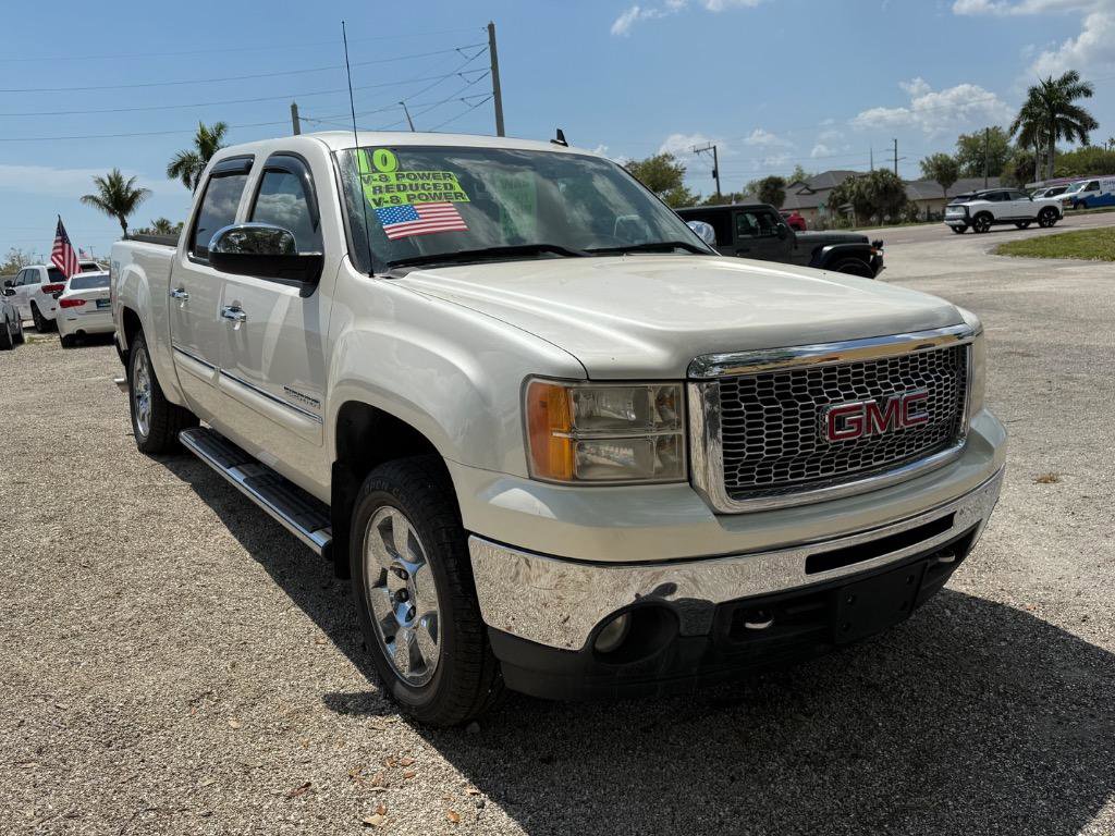 Used 2010 GMC Sierra 1500 SLT w/ White Diamond Tricoat Edition AWD/4WD image 1