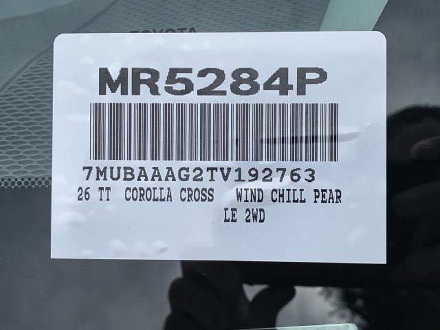 Used 2026 Toyota Corolla Cross LE w/ Moonroof Package FWD image 47