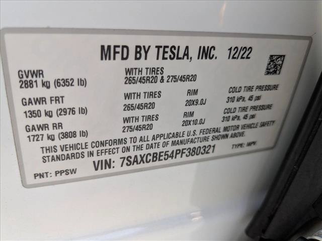 Used 2023 Tesla Model X AWD/4WD image 20