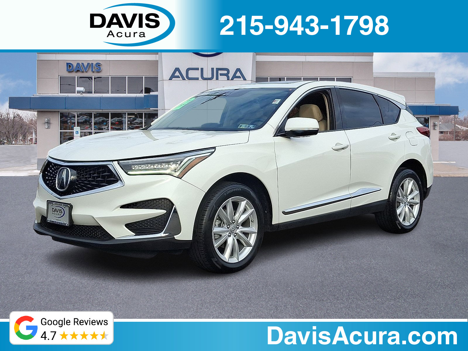 Certified 2020 Acura RDX AWD