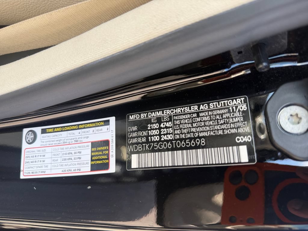 Used 2006 Mercedes-Benz CLK 500 Cabriolet image 25