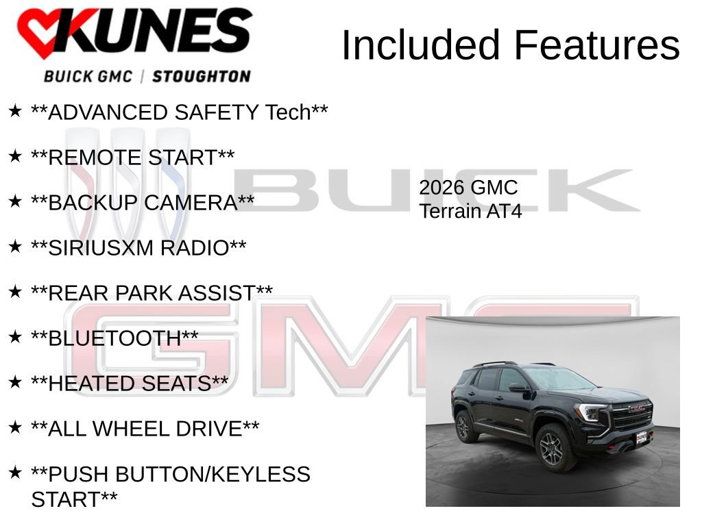 New 2026 GMC Terrain AT4 AWD/4WD image 2