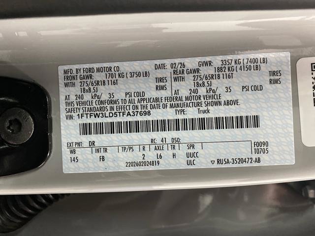 New 2026 Ford F150 XLT w/ Equipment Group 302A MID AWD/4WD image 42