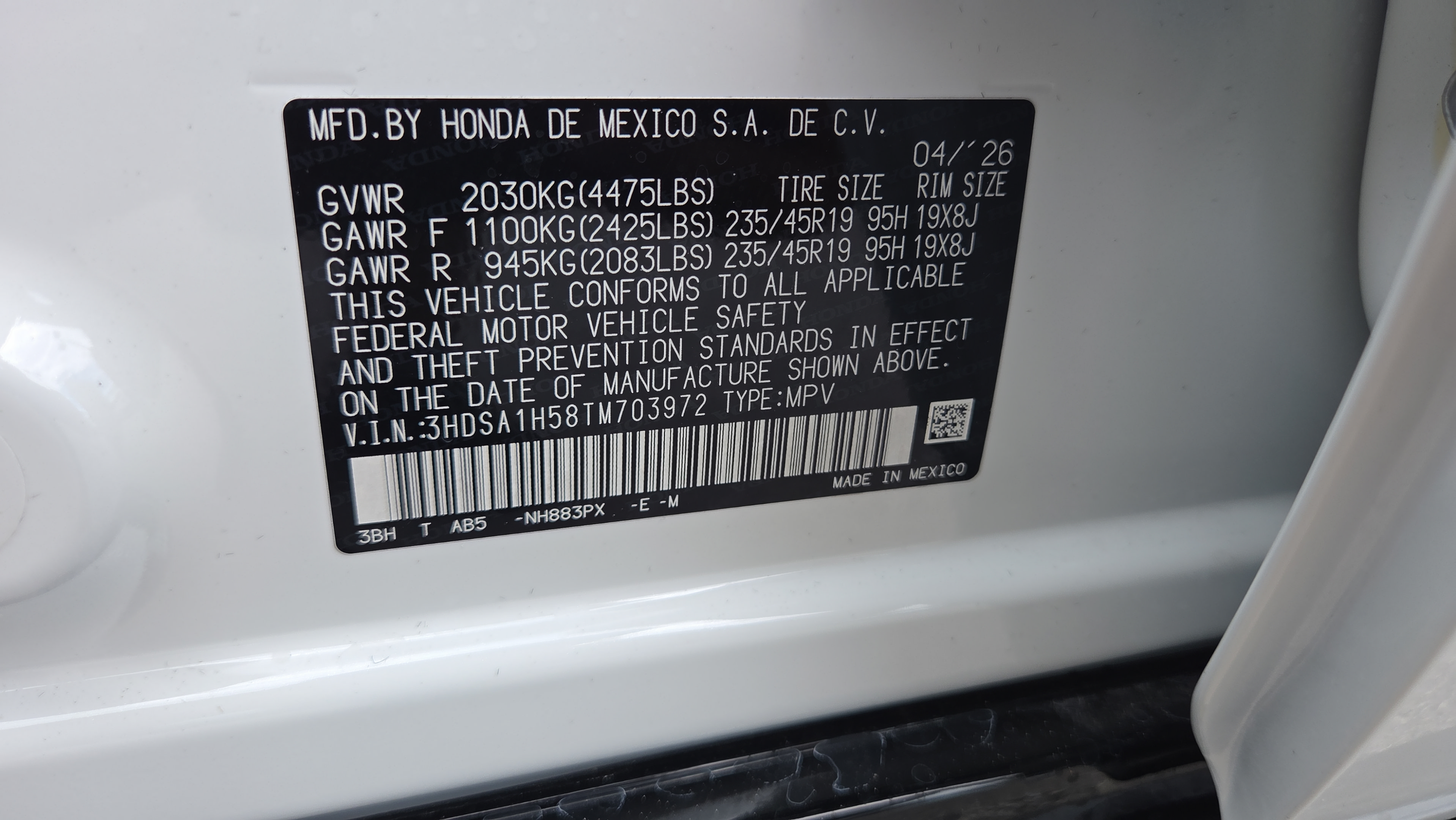 Certified 2026 Acura ADX A-Spec FWD image 21