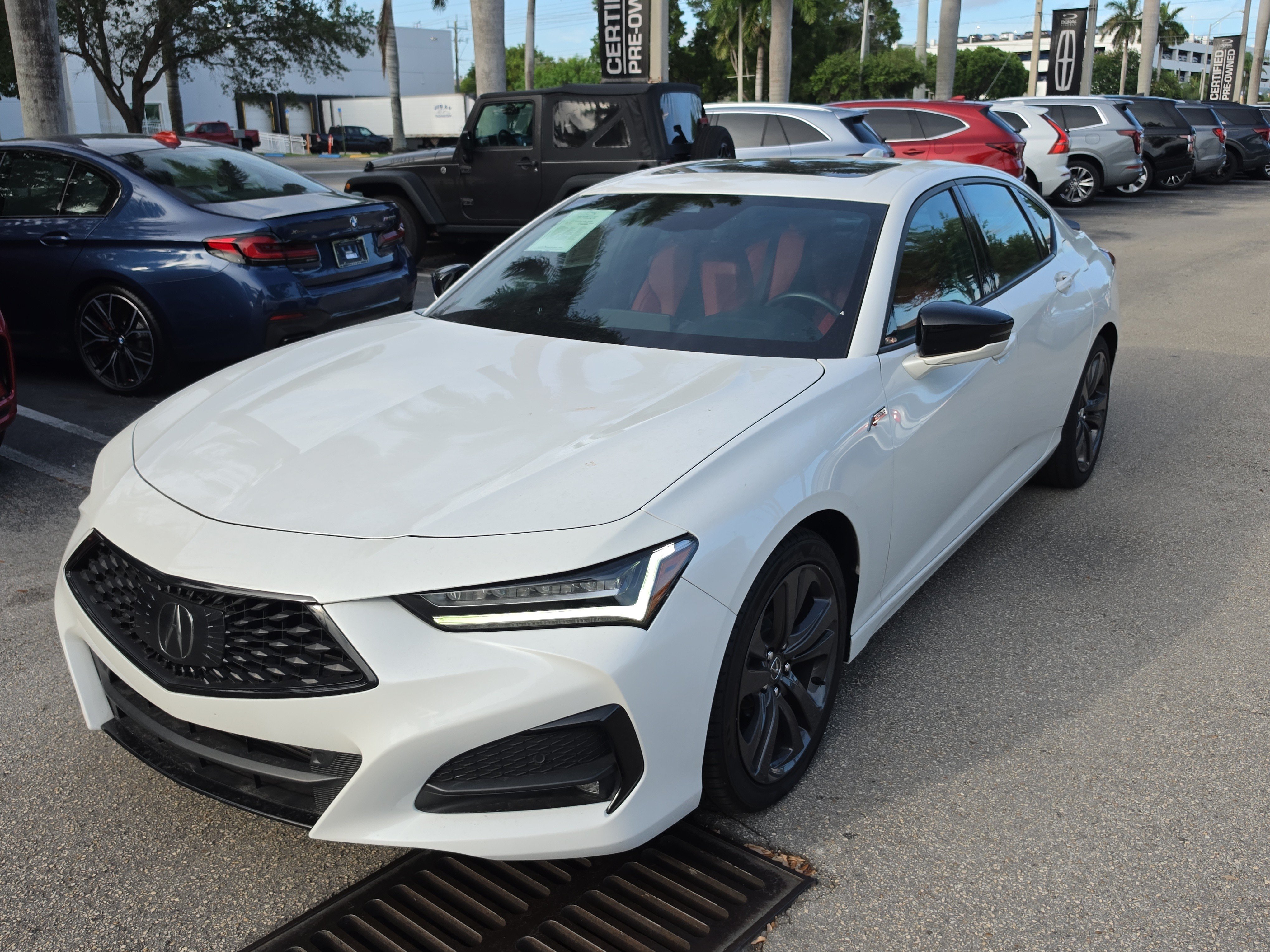 Used 2023 Acura TLX w/ A-SPEC Pkg FWD image 2