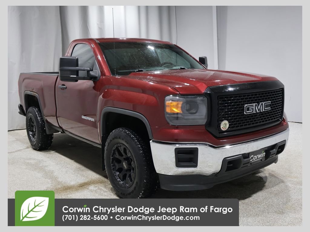 Used 2014 GMC Sierra 1500 4x4 Regular Cab w/ Snow Plow Prep Package