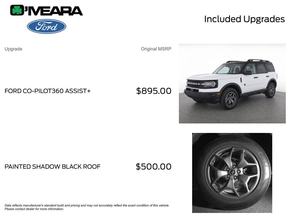 Used 2023 Ford Bronco Sport Badlands AWD/4WD image 4