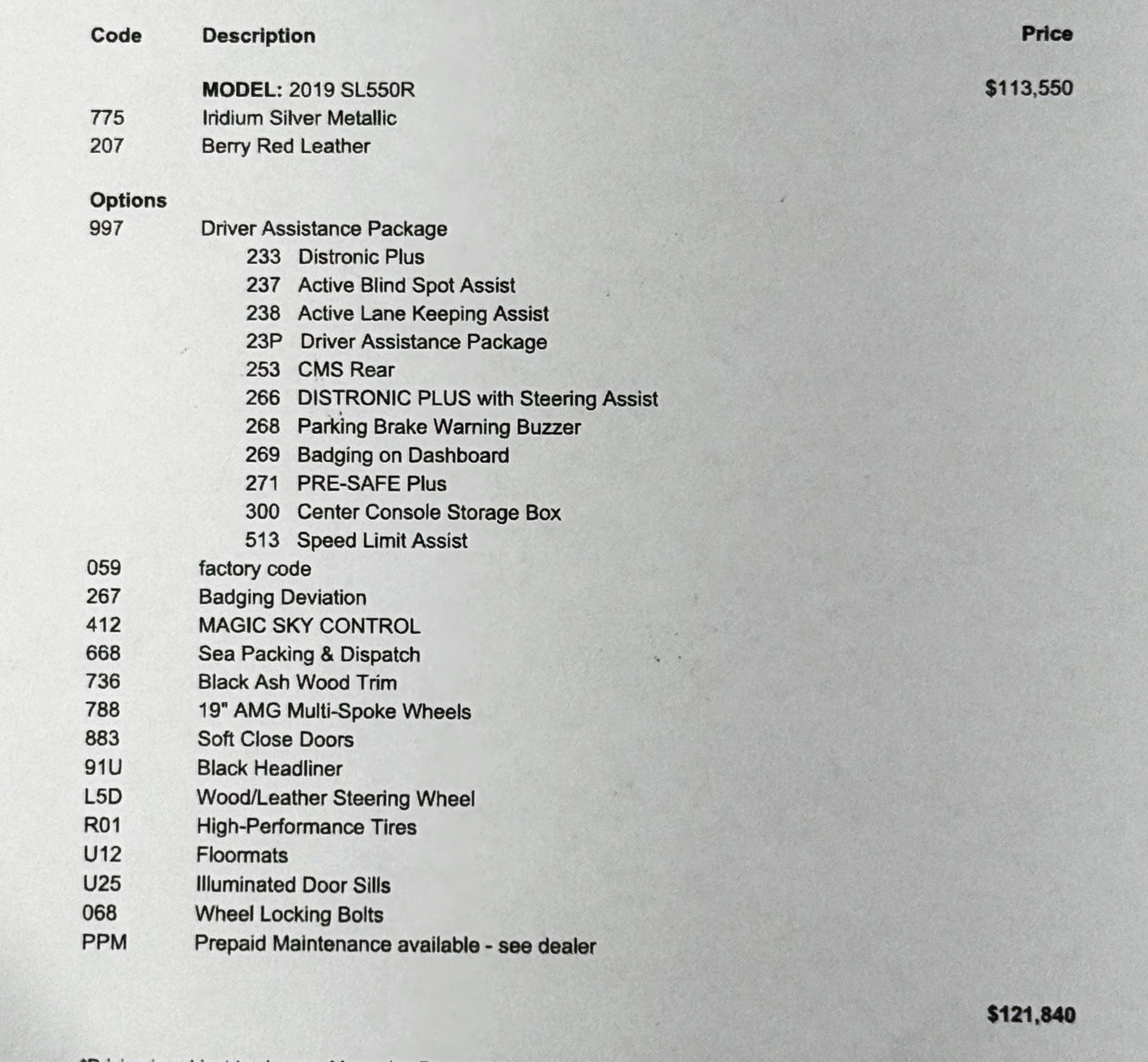 Used 2019 Mercedes-Benz SL 550 image 2