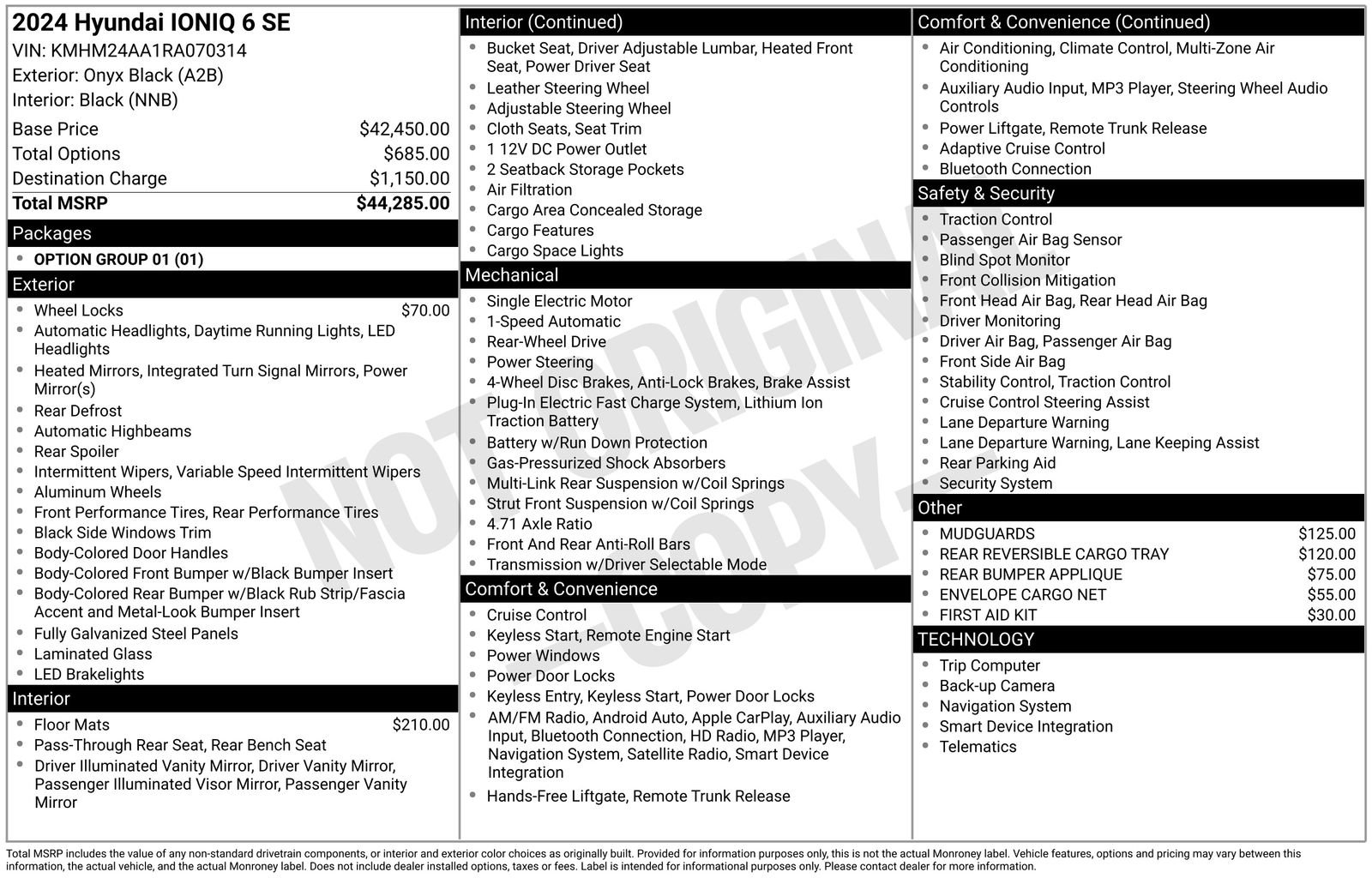 Used 2024 Hyundai Ioniq 6 SE image 28