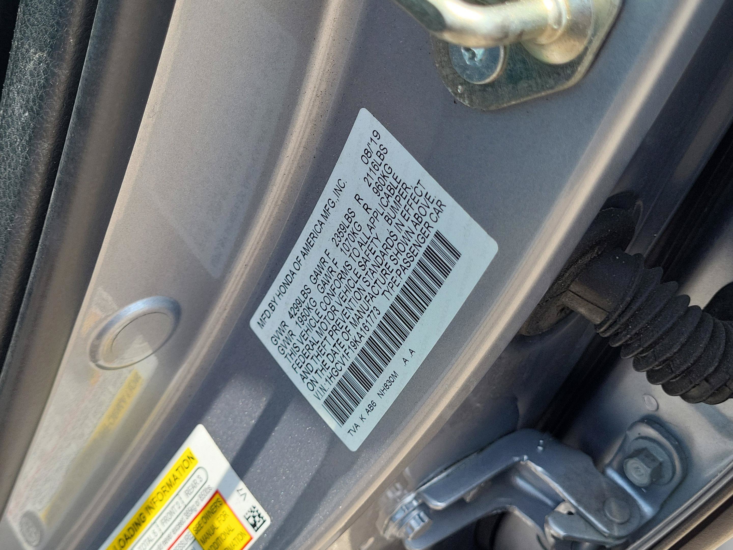 Used 2019 Honda Accord LX image 33
