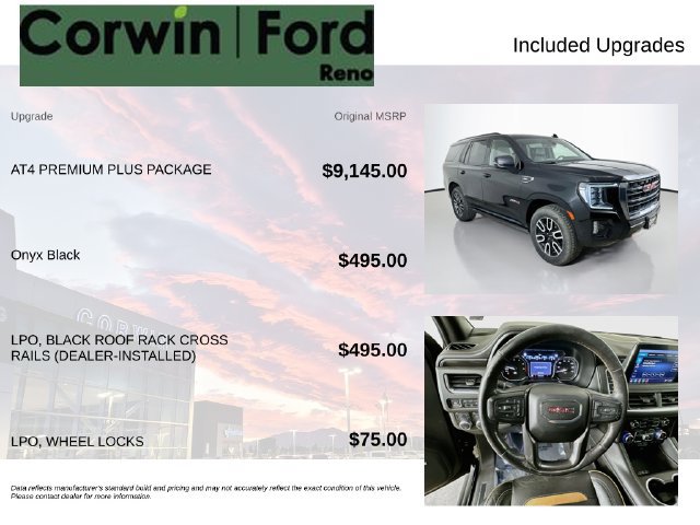 Used 2021 GMC Yukon AT4 w/ AT4 Premium Plus Package AWD/4WD image 3