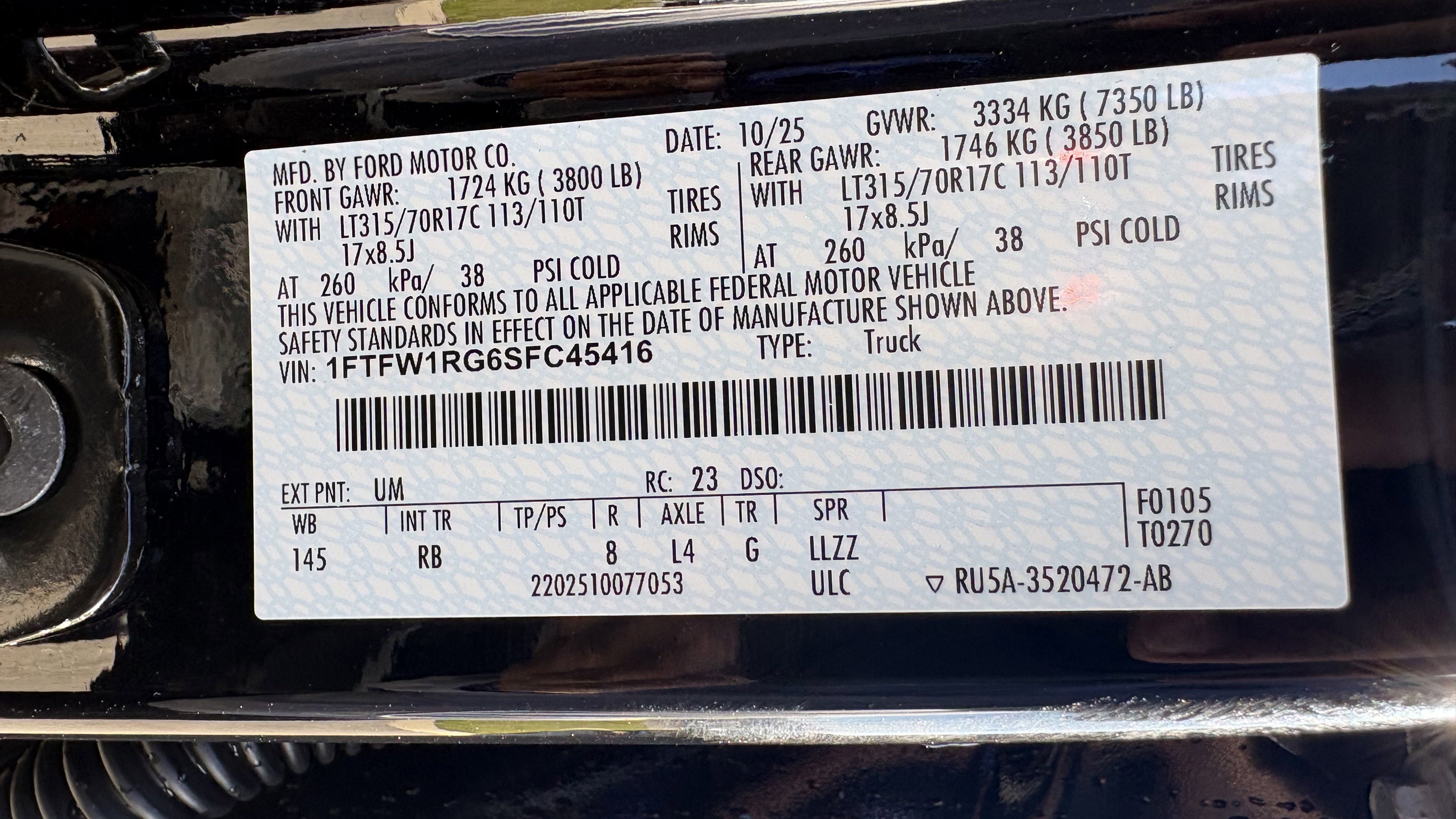 Used 2025 Ford F150 Raptor image 34