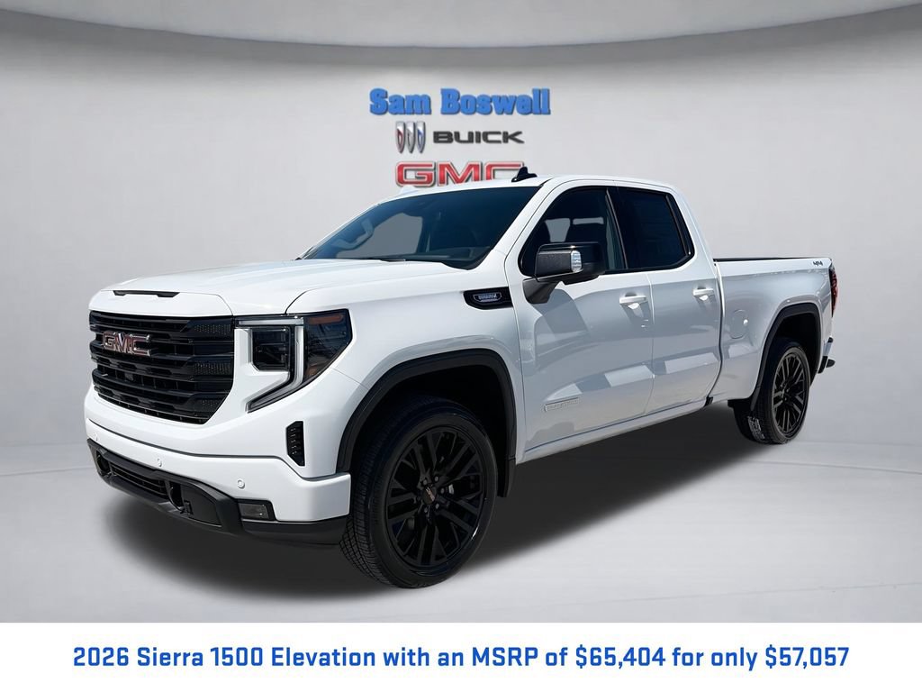 New 2026 GMC Sierra 1500 Elevation w/ Preferred Package