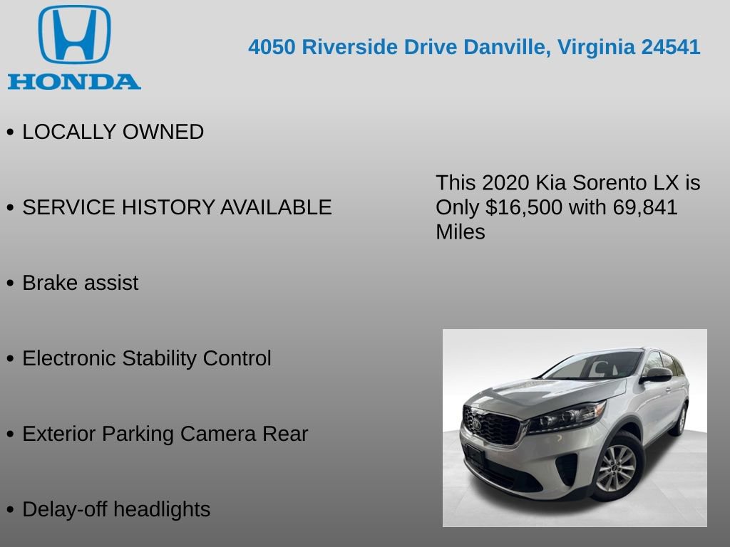 Used 2020 Kia Sorento LX image 7