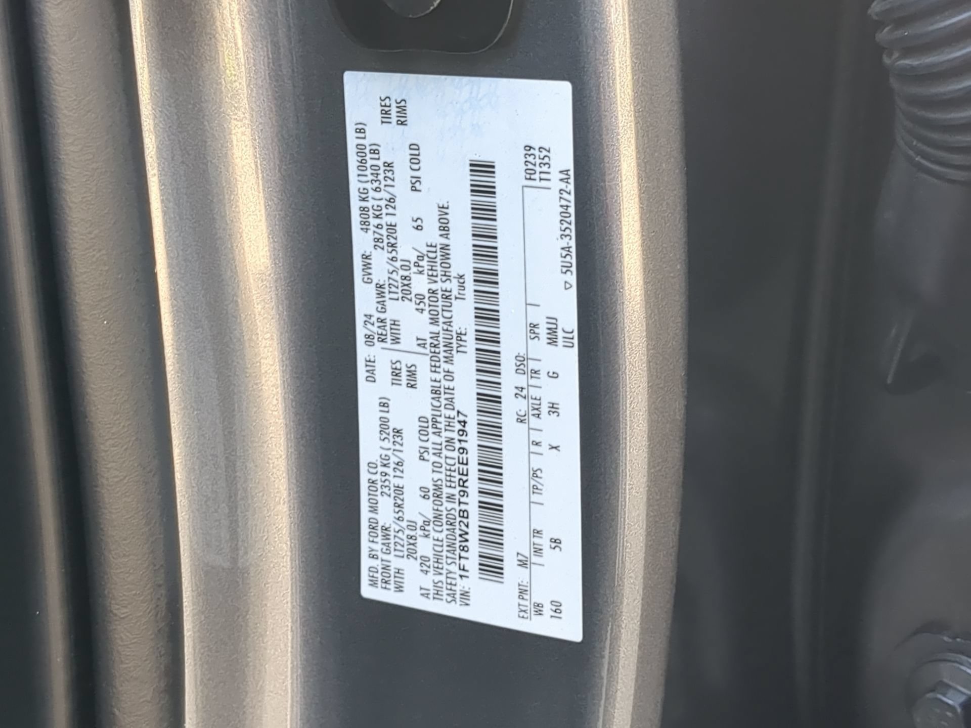 Certified 2024 Ford F250 Lariat w/ Chrome Package AWD/4WD image 74
