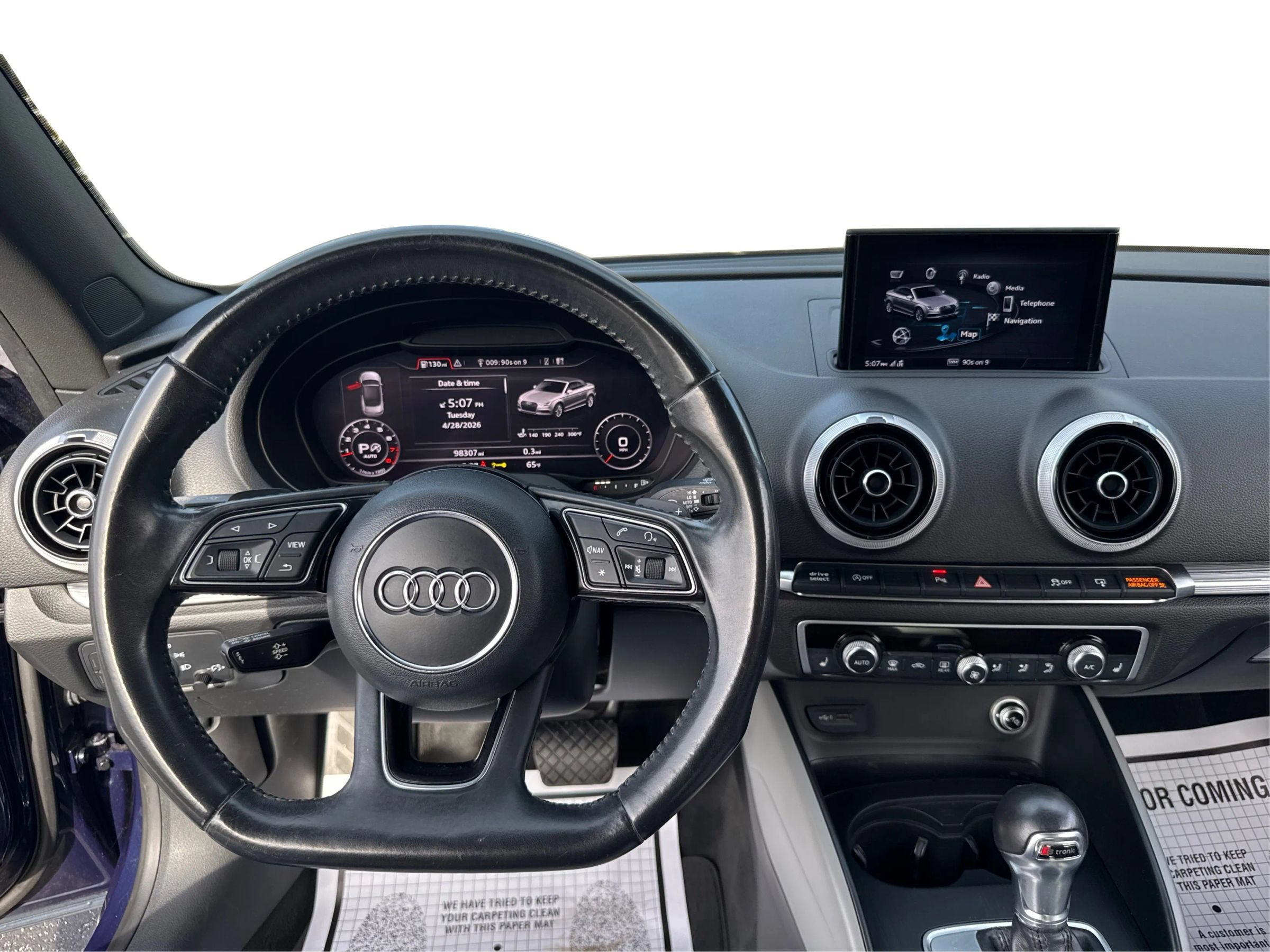 Used 2017 Audi A3 2.0T Premium Plus w/ Premium Plus Package AWD/4WD image 24