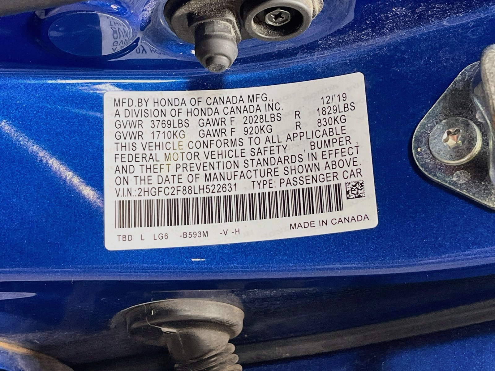 Used 2020 Honda Civic Sport image 31
