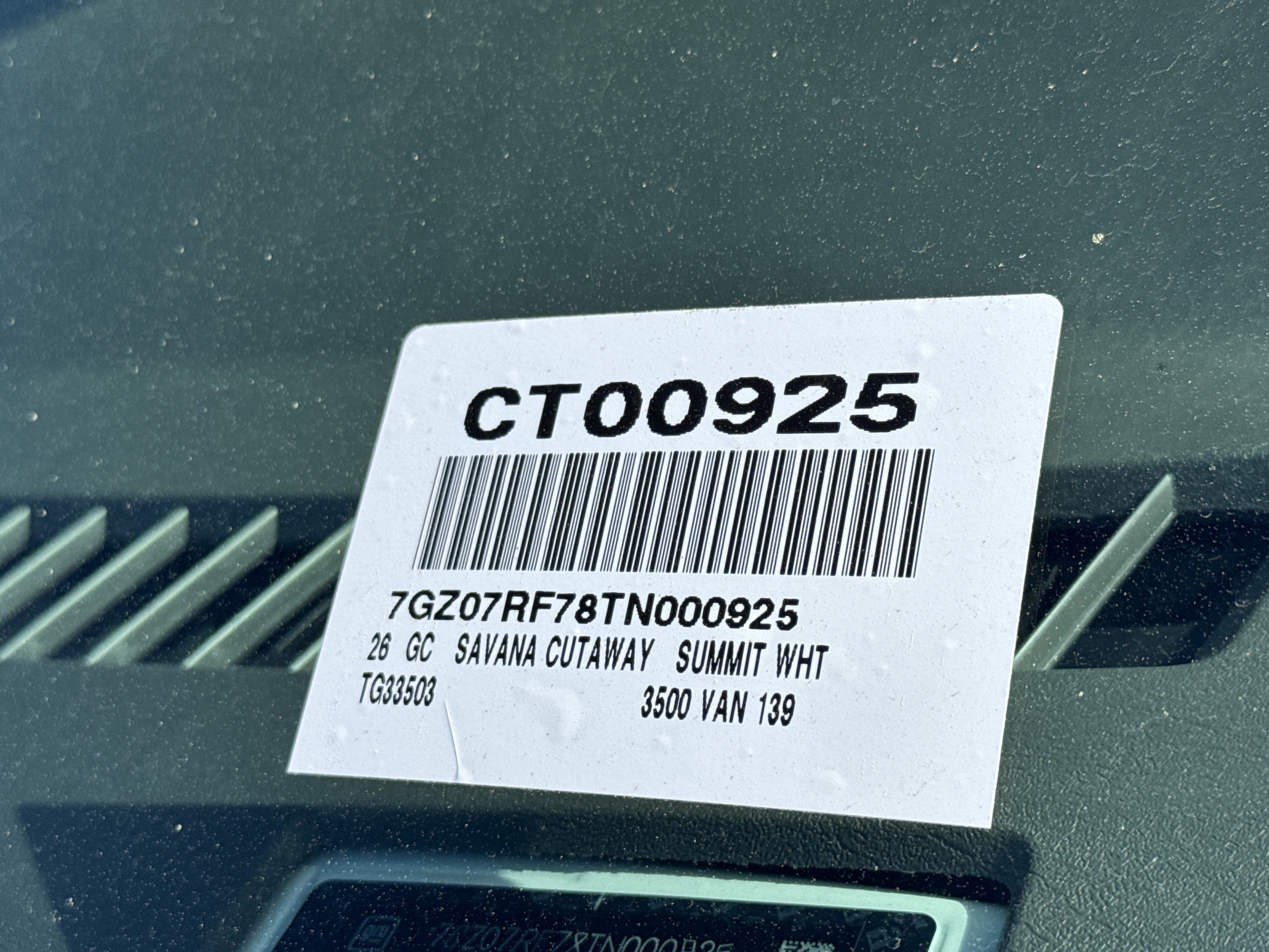 New 2026 GMC Savana 3500 w/ Power Convenience Package RWD image 40