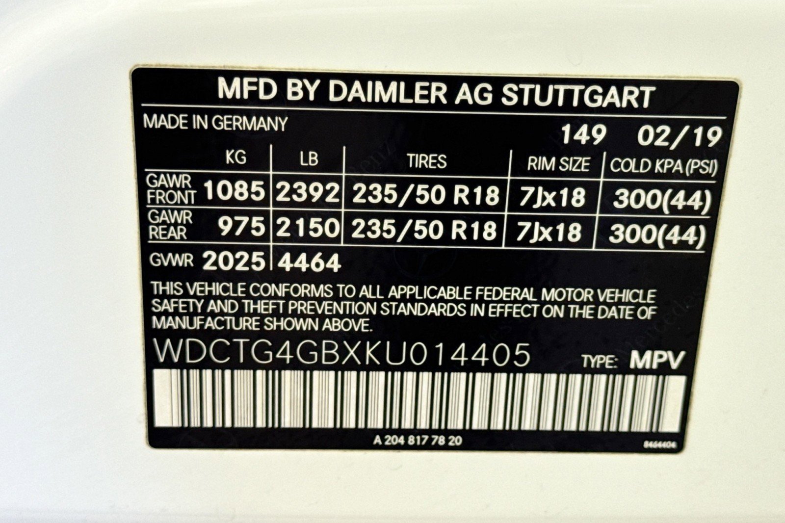 Used 2019 Mercedes-Benz GLA 250 GLA 250 4MATIC SUV w/ Convenience Package image 30