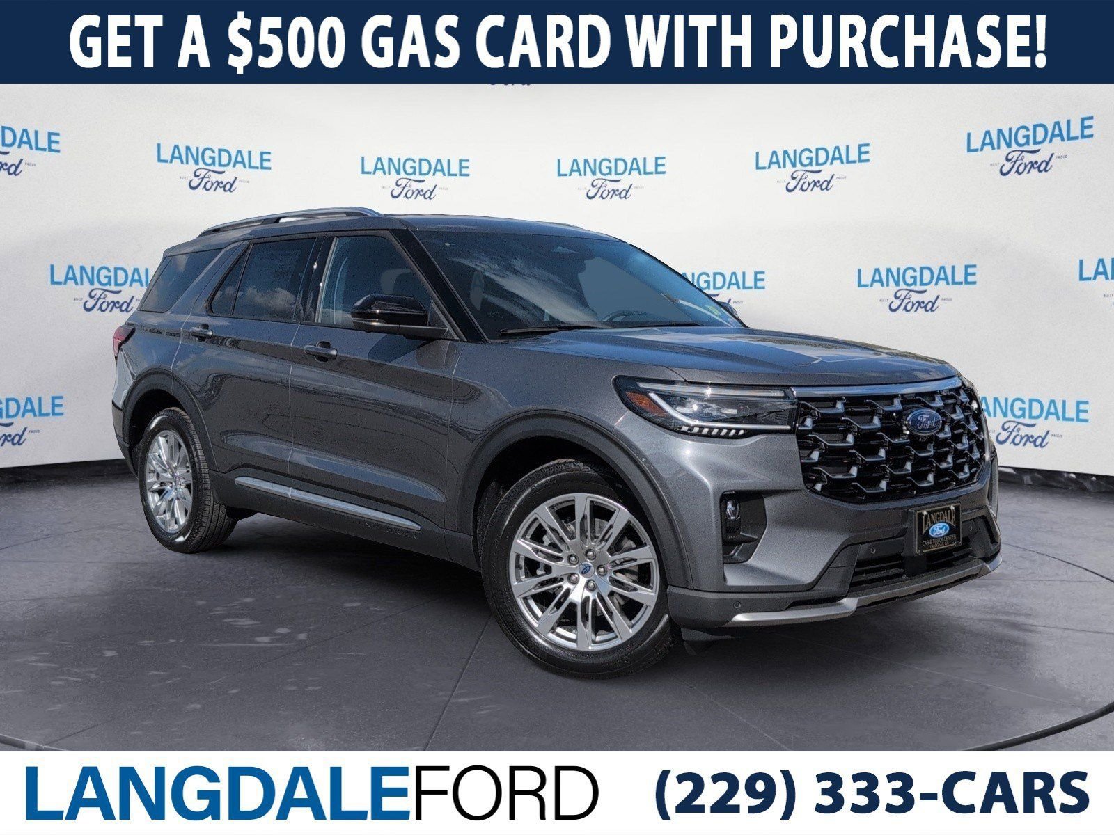 New 2026 Ford Explorer Platinum