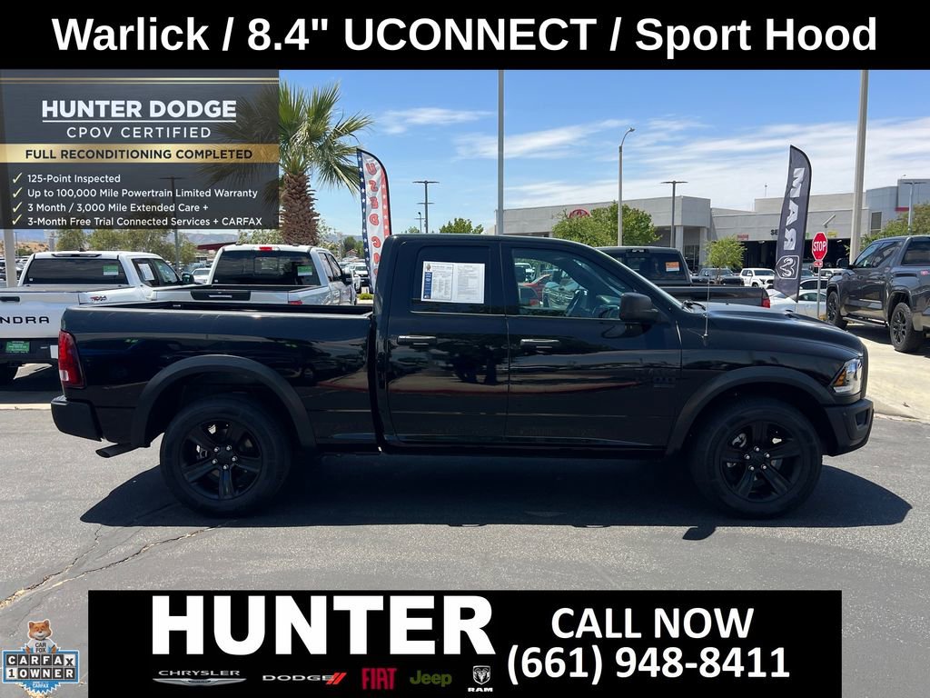 Certified 2022 RAM 1500 Classic Warlock w/ Electronics Group RWD image 8