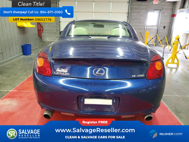 Used 2002 Lexus SC 430 Convertible RWD image 8