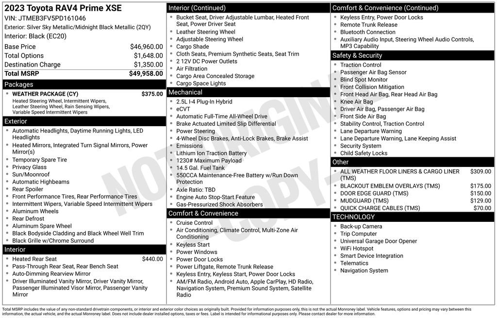 Used 2023 Toyota RAV4 XSE w/ Weather Package AWD/4WD image 36