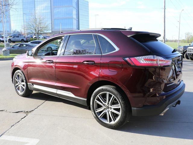Used 2023 Ford Edge Titanium w/ Class II Trailer Tow Package AWD/4WD image 4