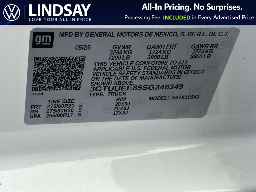 Used 2025 GMC Sierra 1500 AT4 w/ AT4 Premium Package AWD/4WD image 26