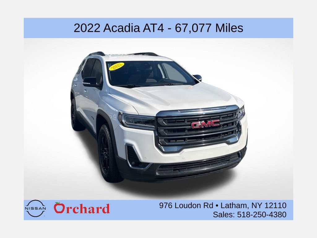 Used 2022 GMC Acadia AT4 AWD/4WD image 1