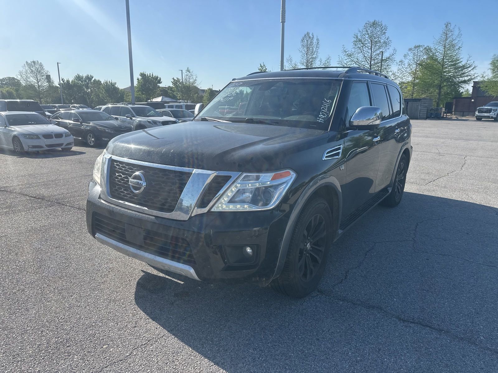 Used 2017 Nissan Armada Platinum w/ Interior Lighting Package AWD/4WD image 1